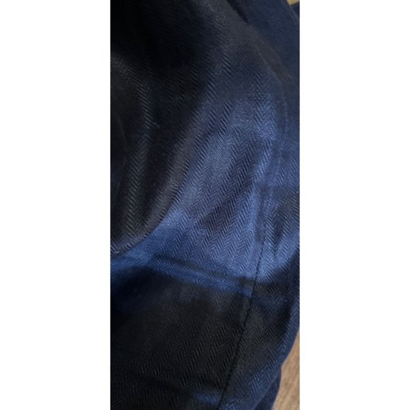 Women's J.Crew 100% Woven Linen Navy Blue Strait Leg Pants Trousers Size 8 - Picture 6 of 10